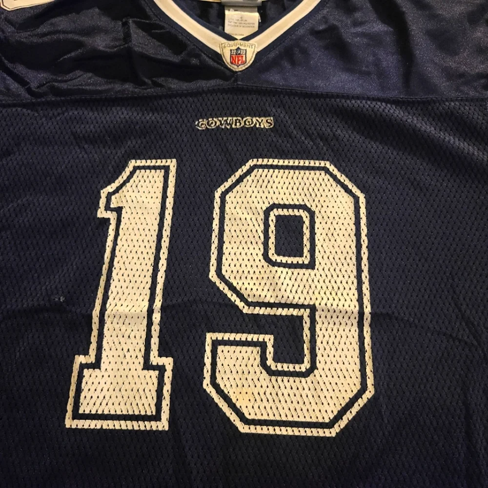 Dallas Cowboys Jersey Miles Austin #19 Reebok Blue Boys Youth Size XL (18-20)